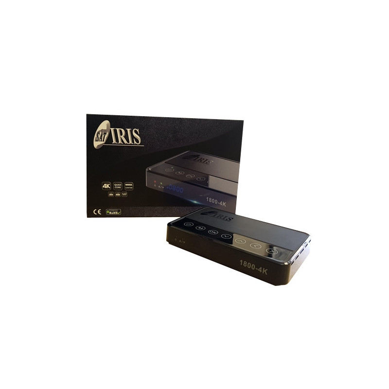 Receptor Satélite Iris 1800 4K Android Receptor Satélite Iris 1800 4K Android