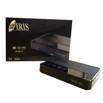 Receptor Satélite Iris 1800 4K Android