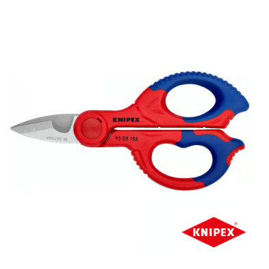 Tijeras para electricistas KNIPEX 95 05 155 SB – Corte preciso