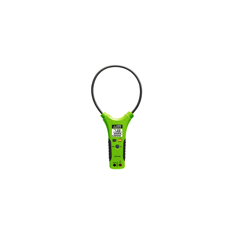 Pinza amperimétrica flexible KPS DCM4018FLEX 3000 A TRMS Bluetooth