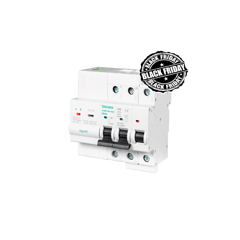 Toscano COMBI-PRO-MAX Sobretensiones Permanentes Autorearmable Backup