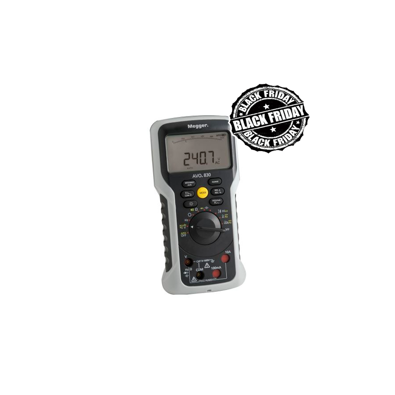 Multímetro TRMS AVO830 Megger