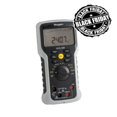 Multímetro TRMS AVO830 Megger