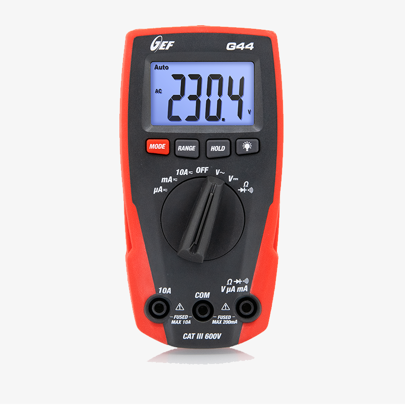 Comprar Multímetro digital escalas manuales CATIII 600V G44