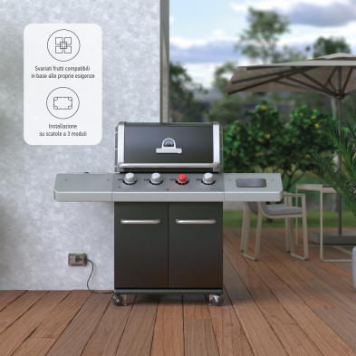 Comprar Enchufe exterior estanco IP66 con Schuko bivalente – 4box Wide