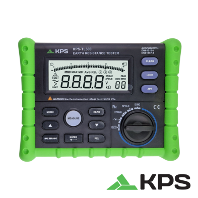 Telurómetro KPS TL300 Resistencia a Tierra