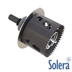 Corona Ø68 con avellanado para tabique hueco y pladur