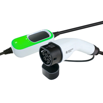 Cargador Portátil de Vehículos Eléctricos PC100 Rheidon Tech 7,4kW