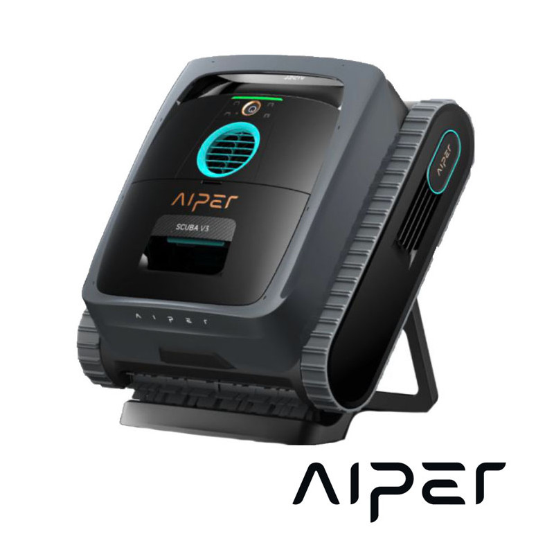 AIPER Scuba V3 robot limpiafondos de piscina con IA
