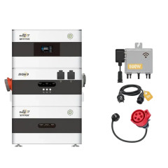 Kit Respaldo Backup SunEnergyXT 4,3 kWh EV3600 y microinversor 800W