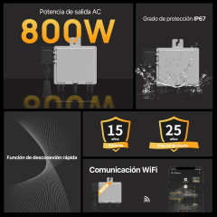 Kit solar enchufable SunEnergyXT Upgrade Set 1800W