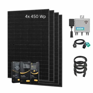 Kit solar enchufable SunEnergyXT Upgrade Set 1800W