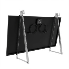 Soporte 3 en 1 SunEnergyXT plateado para panel solar