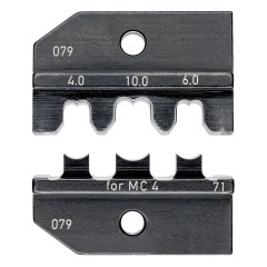 Mordazas intercambiables KNIPEX 97 49 71 para conectores solares MC4