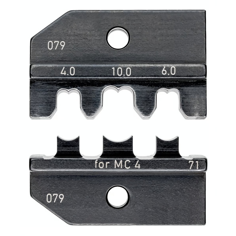 Mordazas intercambiables KNIPEX 97 49 71 para conectores solares MC4