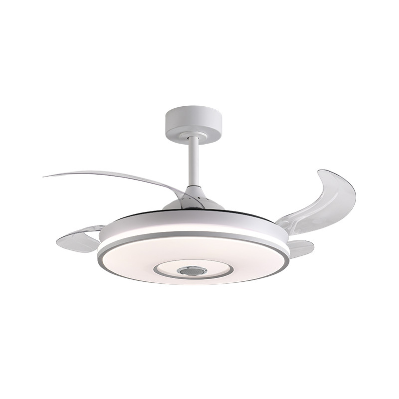 Ventilador de techo DC COLORS blanco con luz LED 72W