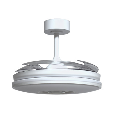 Ventilador de techo DC COLORS blanco con luz LED 72W