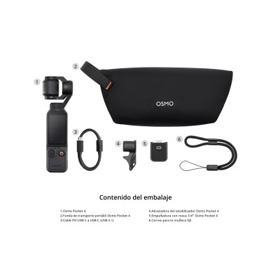 Comprar DJI Osmo Pocket 4 | Cámara 4K con gimbal