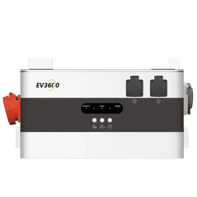 Inversor bidireccional SunEnergyXT EV3600 3680 W compatible con batería BK215 PLUS y módulos B215 PLUS