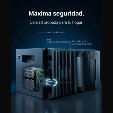 Batería solar SunEnergyXT 500 PRO + B500 10 kWh