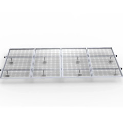 Kit de montaje para paneles solares en tejado de tejas | 4 módulos