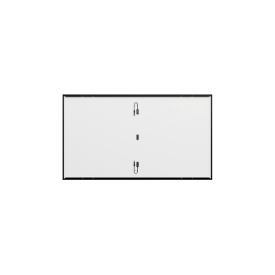 Vista posterior del panel solar LONGi LR7-60HVH-535M de 535 Wp con cableado y conectores