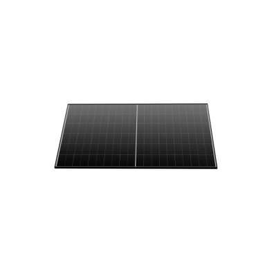 Panel solar LONGi 535 Wp Hi-MO X10 Black Frame visto en perspectiva