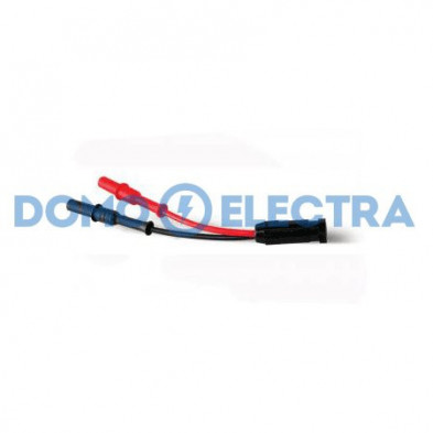 Adaptador Hipertac a Bananas de 4mm Adaptador Hipertac a Bananas de 4mm
