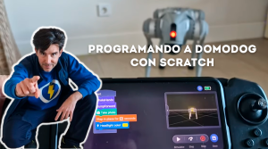 Programando a Domodog Go2 Unitree con Scratch