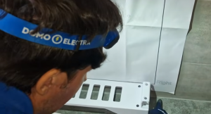 Presentación de batería modular SAJ HS3 con plantilla 